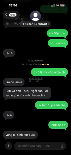 Ảnh đánh giá gái gọi