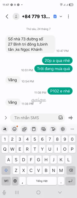 Ảnh đánh giá gái gọi