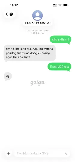 Ảnh đánh giá gái gọi