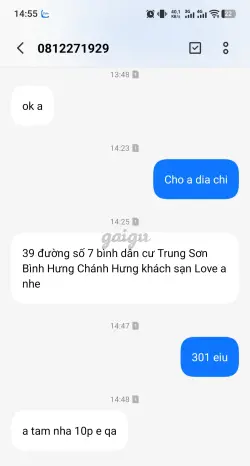 Ảnh đánh giá gái gọi