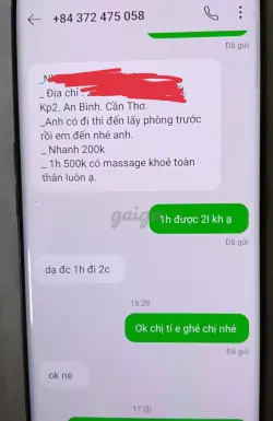 Ảnh đánh giá gái gọi