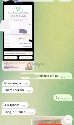 Ảnh đánh giá gái gọi