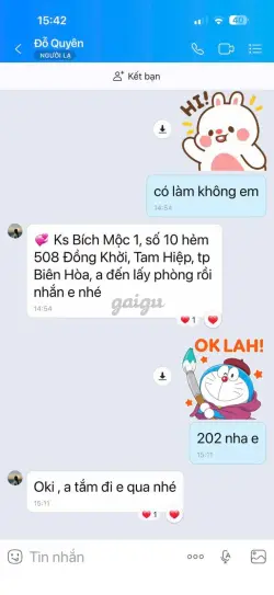 Ảnh đánh giá gái gọi