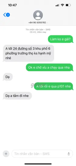 Ảnh đánh giá gái gọi