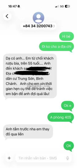 Ảnh đánh giá gái gọi