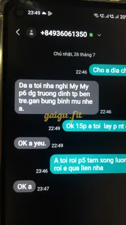 Ảnh đánh giá gái gọi
