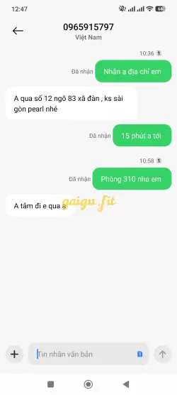 Ảnh đánh giá gái gọi