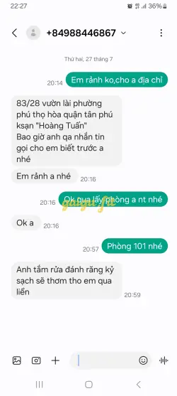 Ảnh đánh giá gái gọi