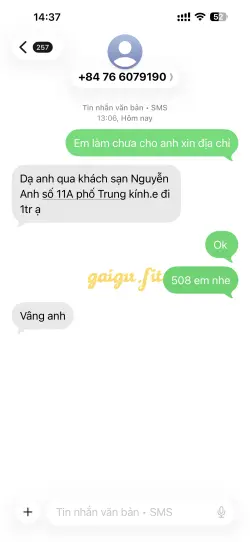 Ảnh đánh giá gái gọi