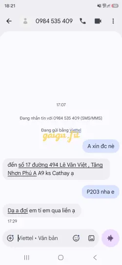 Ảnh đánh giá gái gọi