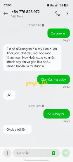 Ảnh đánh giá gái gọi