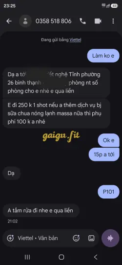 Ảnh đánh giá gái gọi