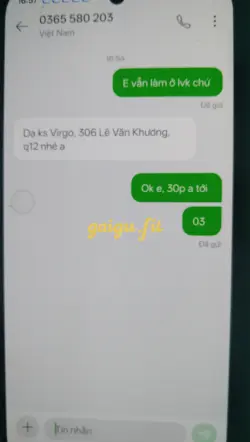 Ảnh đánh giá gái gọi