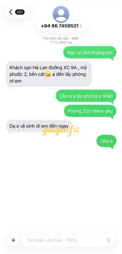 Ảnh đánh giá gái gọi