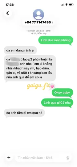 Ảnh đánh giá gái gọi