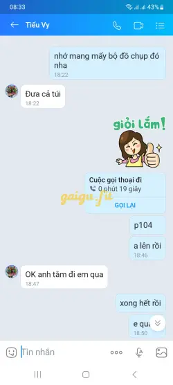 Ảnh đánh giá gái gọi