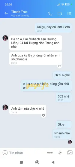 Ảnh đánh giá gái gọi