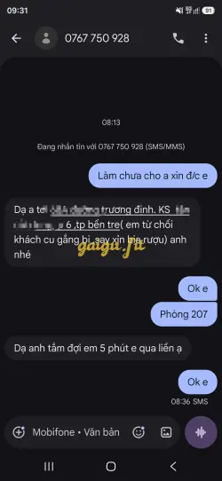 Ảnh đánh giá gái gọi