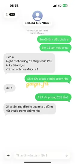Ảnh đánh giá gái gọi