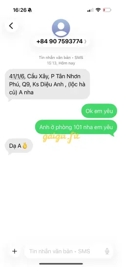 Ảnh đánh giá gái gọi