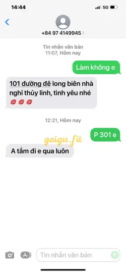 Ảnh đánh giá gái gọi