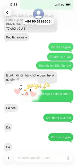 Ảnh đánh giá gái gọi