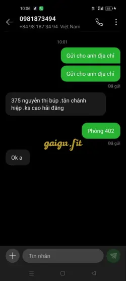 Ảnh đánh giá gái gọi