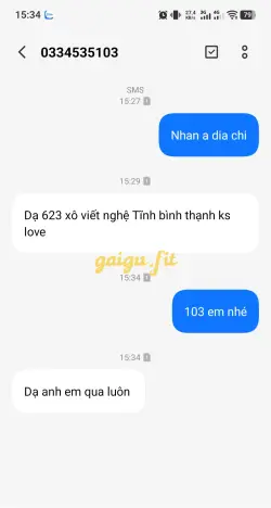 Ảnh đánh giá gái gọi