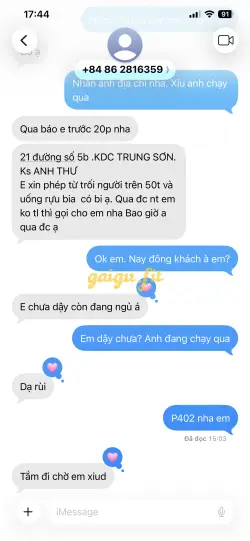 Ảnh đánh giá gái gọi