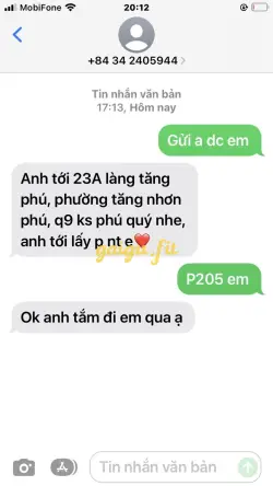 Ảnh đánh giá gái gọi