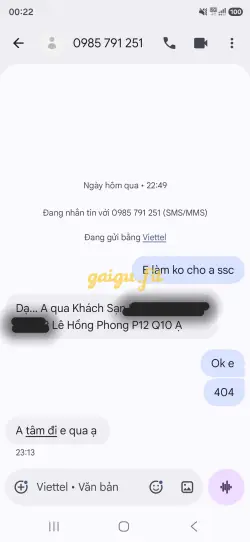 Ảnh đánh giá gái gọi