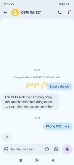 Ảnh đánh giá gái gọi