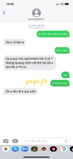 Ảnh đánh giá gái gọi