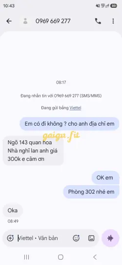 Ảnh đánh giá gái gọi