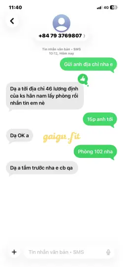 Ảnh đánh giá gái gọi