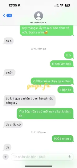 Ảnh đánh giá gái gọi