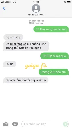 Ảnh đánh giá gái gọi