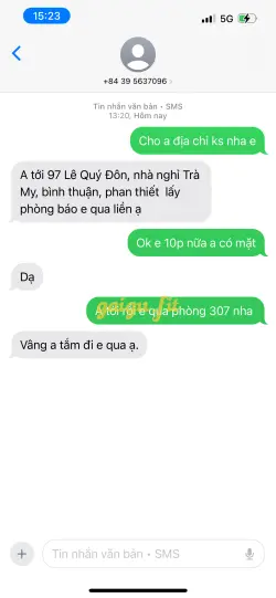 Ảnh đánh giá gái gọi