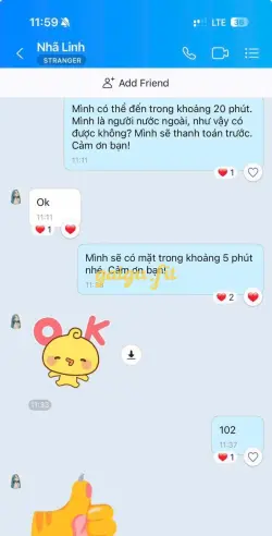 Ảnh đánh giá gái gọi