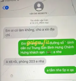 Ảnh đánh giá gái gọi