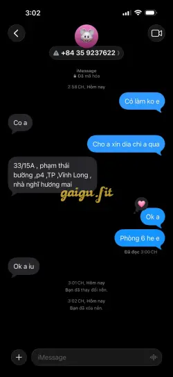 Ảnh đánh giá gái gọi