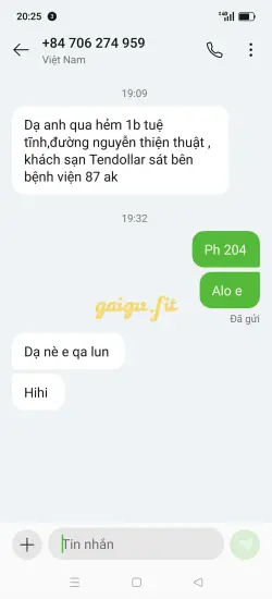 Ảnh đánh giá gái gọi