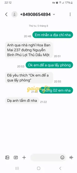 Ảnh đánh giá gái gọi