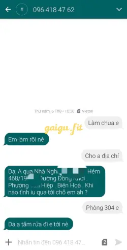 Ảnh đánh giá gái gọi