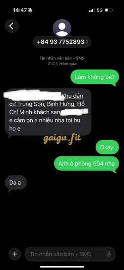 Ảnh đánh giá gái gọi