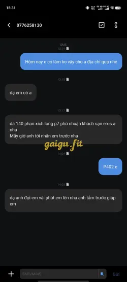Ảnh đánh giá gái gọi