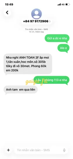 Ảnh đánh giá gái gọi