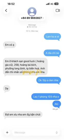 Ảnh đánh giá gái gọi