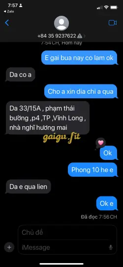 Ảnh đánh giá gái gọi
