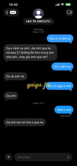 Ảnh đánh giá gái gọi
